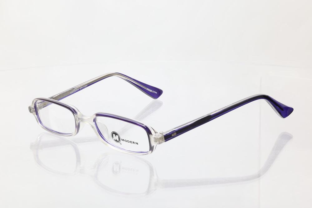 Modern Splash Blue-in-Line 48-18-135mm Eyeglass FRAMES ONLY - NEW/WITHOUT TAGS